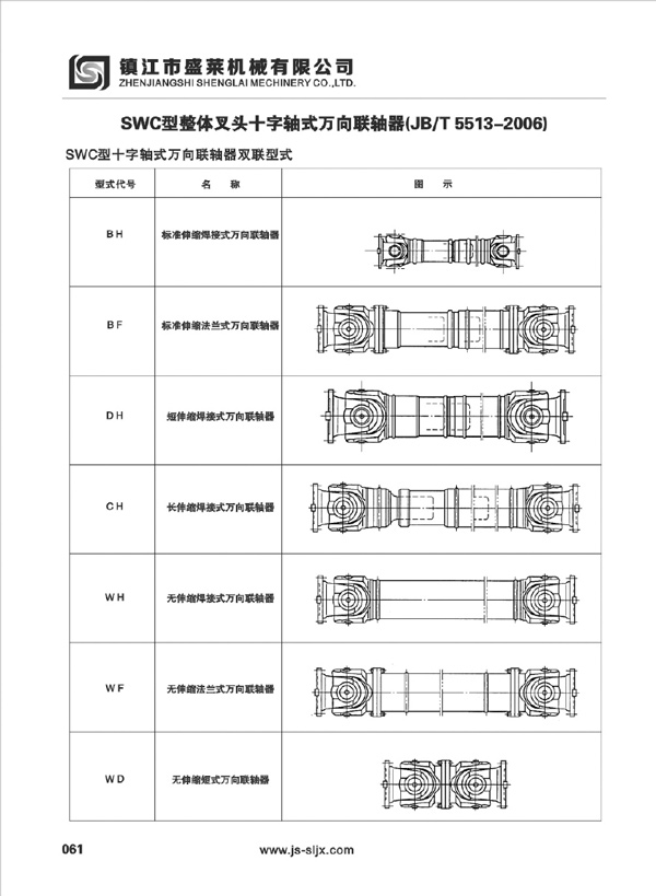 SWC型萬向聯(lián)軸器